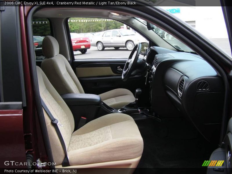 Cranberry Red Metallic / Light Tan/Ebony Black 2006 GMC Envoy XL SLE 4x4