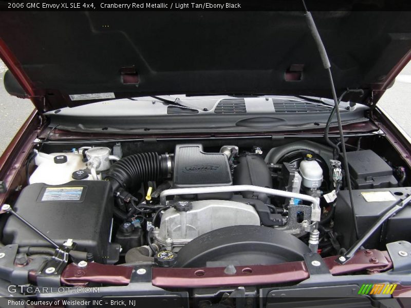 Cranberry Red Metallic / Light Tan/Ebony Black 2006 GMC Envoy XL SLE 4x4