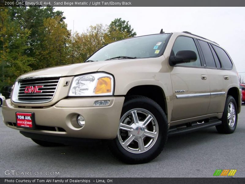 Sand Beige Metallic / Light Tan/Ebony Black 2006 GMC Envoy SLE 4x4
