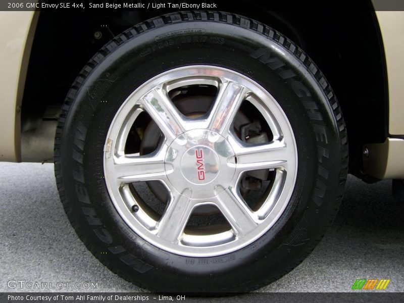 Sand Beige Metallic / Light Tan/Ebony Black 2006 GMC Envoy SLE 4x4