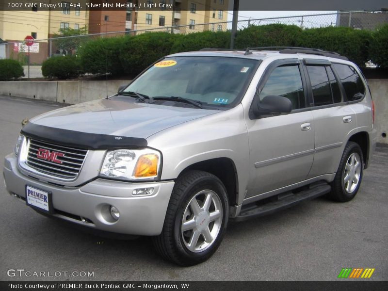 Silver Mist Metallic / Light Gray 2007 GMC Envoy SLT 4x4