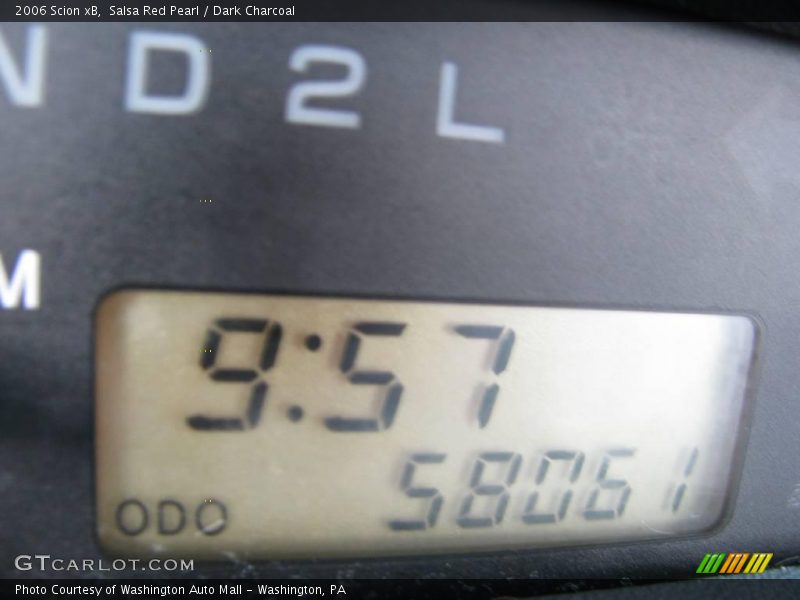 Salsa Red Pearl / Dark Charcoal 2006 Scion xB