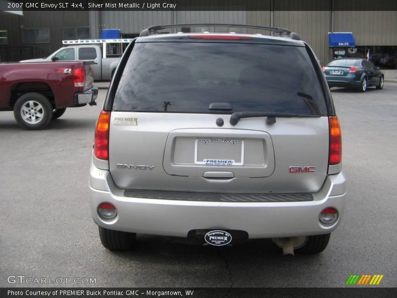 Silver Mist Metallic / Light Gray 2007 GMC Envoy SLT 4x4