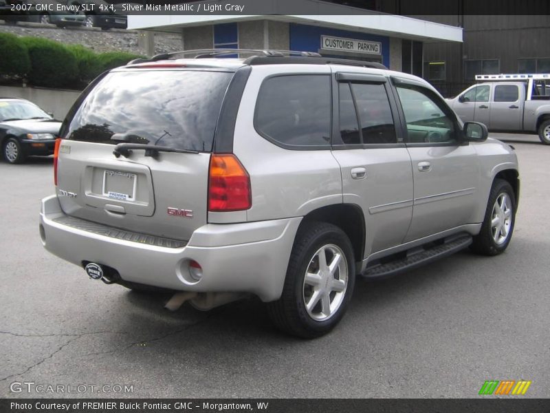 Silver Mist Metallic / Light Gray 2007 GMC Envoy SLT 4x4