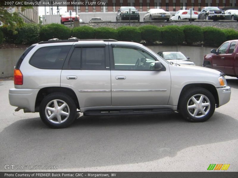 Silver Mist Metallic / Light Gray 2007 GMC Envoy SLT 4x4