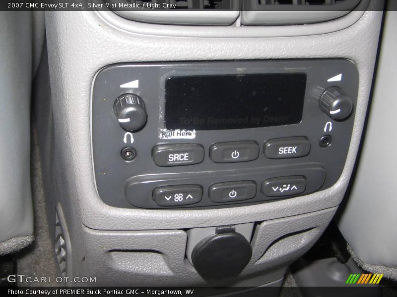 Silver Mist Metallic / Light Gray 2007 GMC Envoy SLT 4x4