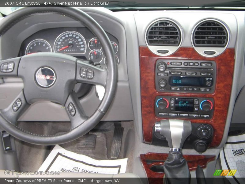 Silver Mist Metallic / Light Gray 2007 GMC Envoy SLT 4x4