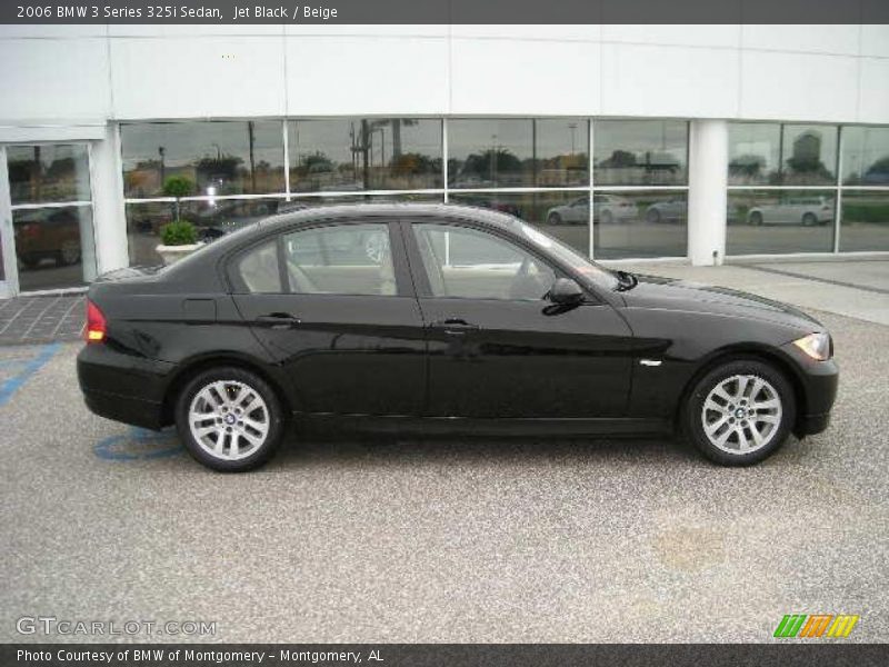 Jet Black / Beige 2006 BMW 3 Series 325i Sedan