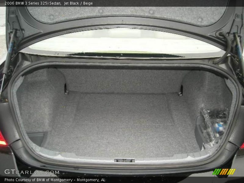 Jet Black / Beige 2006 BMW 3 Series 325i Sedan