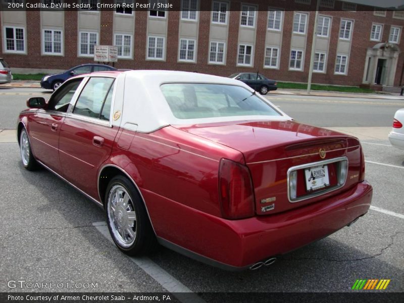 Crimson Red Pearl / Shale 2004 Cadillac DeVille Sedan