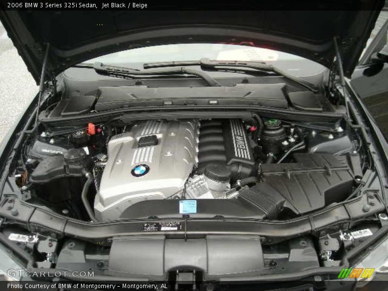 Jet Black / Beige 2006 BMW 3 Series 325i Sedan