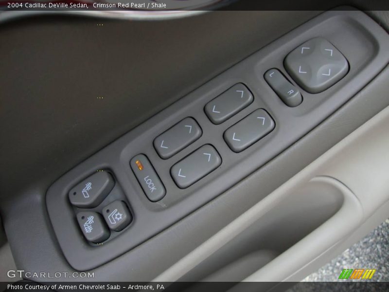 Crimson Red Pearl / Shale 2004 Cadillac DeVille Sedan