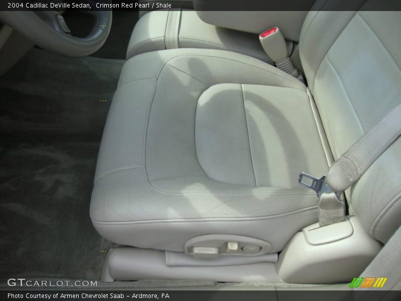 Crimson Red Pearl / Shale 2004 Cadillac DeVille Sedan