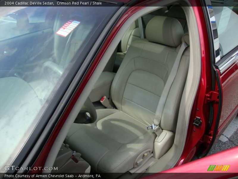 Crimson Red Pearl / Shale 2004 Cadillac DeVille Sedan