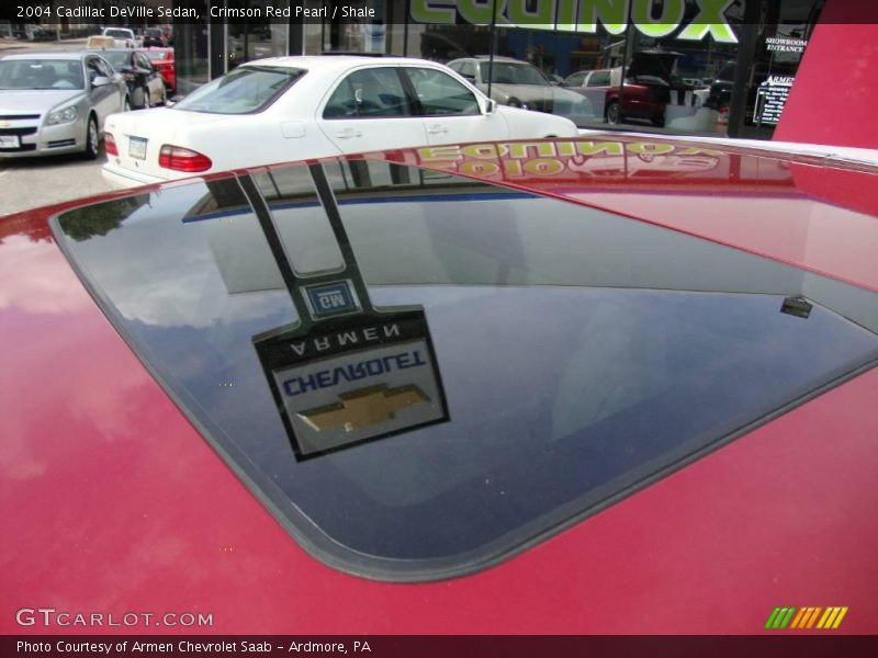 Crimson Red Pearl / Shale 2004 Cadillac DeVille Sedan