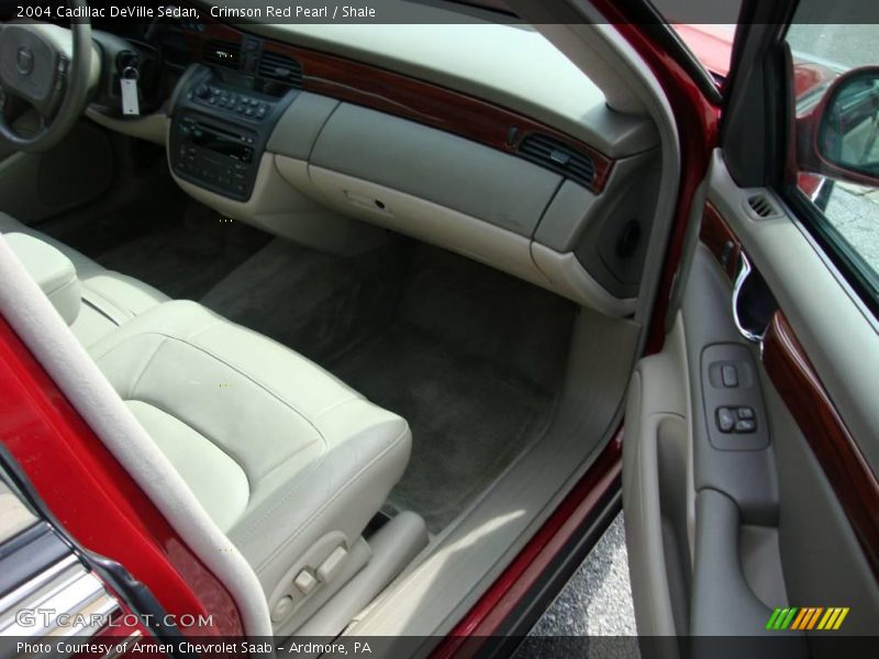 Crimson Red Pearl / Shale 2004 Cadillac DeVille Sedan