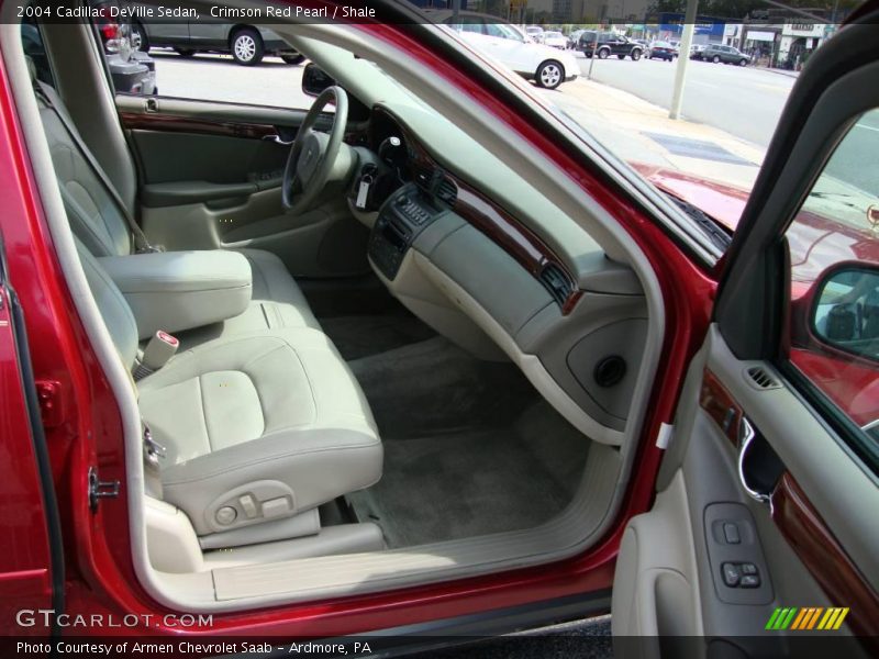 Crimson Red Pearl / Shale 2004 Cadillac DeVille Sedan