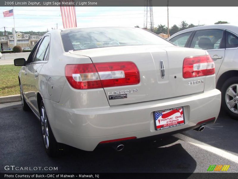 Light Sage Metallic / Light Stone 2006 Lincoln Zephyr