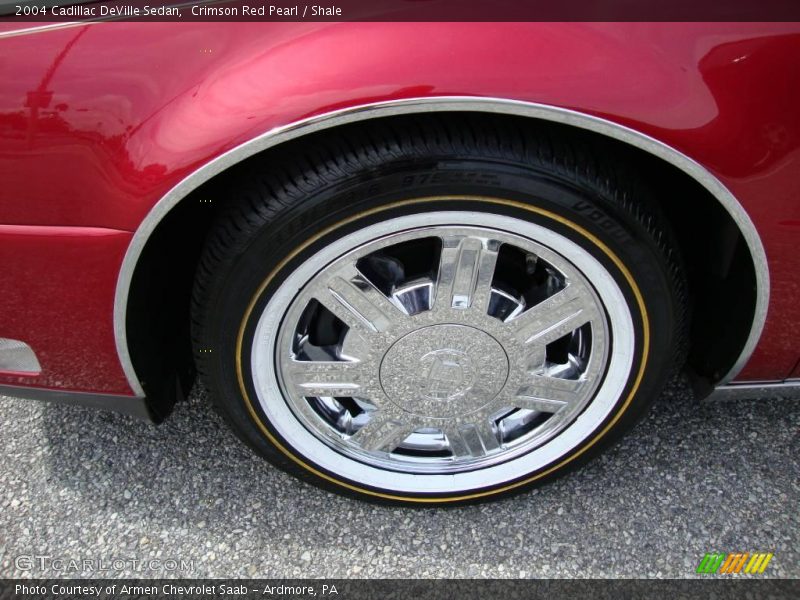 Crimson Red Pearl / Shale 2004 Cadillac DeVille Sedan