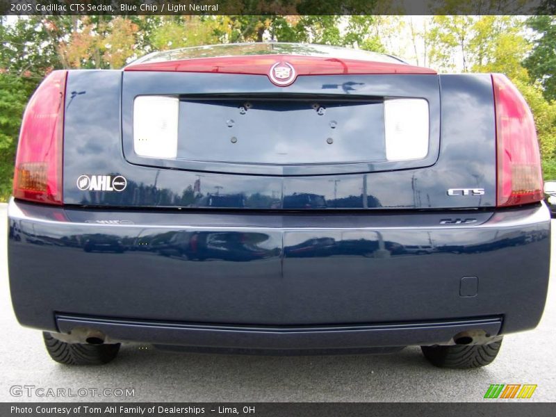 Blue Chip / Light Neutral 2005 Cadillac CTS Sedan