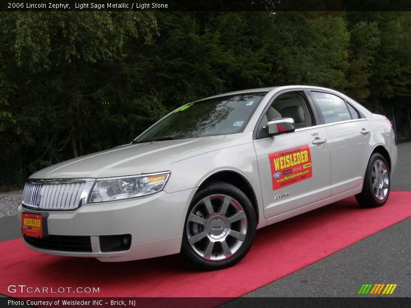 Light Sage Metallic / Light Stone 2006 Lincoln Zephyr