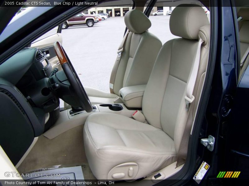Blue Chip / Light Neutral 2005 Cadillac CTS Sedan