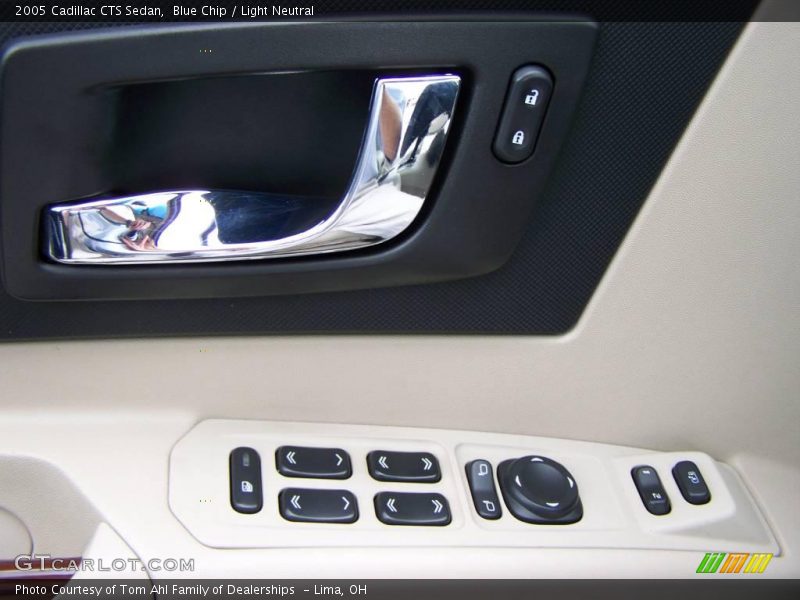 Blue Chip / Light Neutral 2005 Cadillac CTS Sedan
