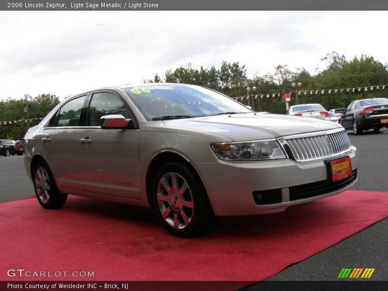 Light Sage Metallic / Light Stone 2006 Lincoln Zephyr