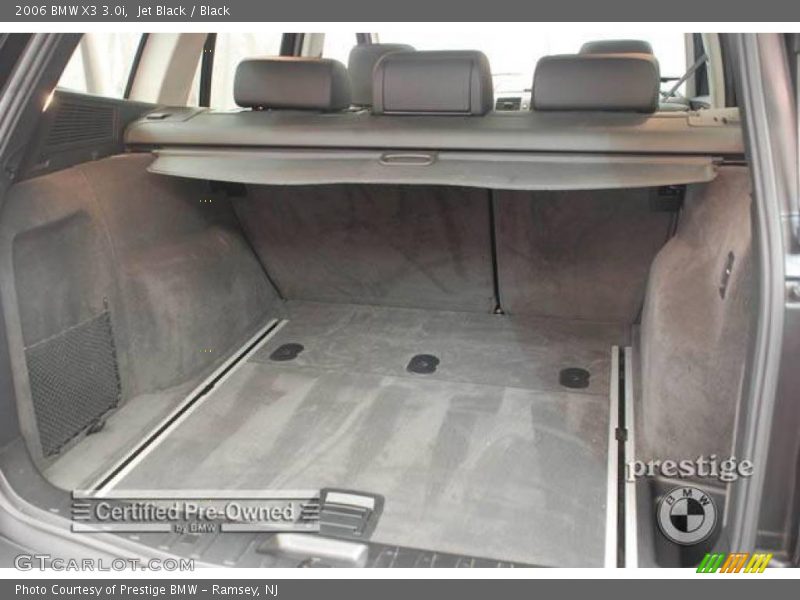 Jet Black / Black 2006 BMW X3 3.0i