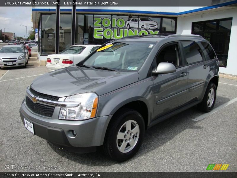 Dark Silver Metallic / Light Gray 2006 Chevrolet Equinox LT AWD