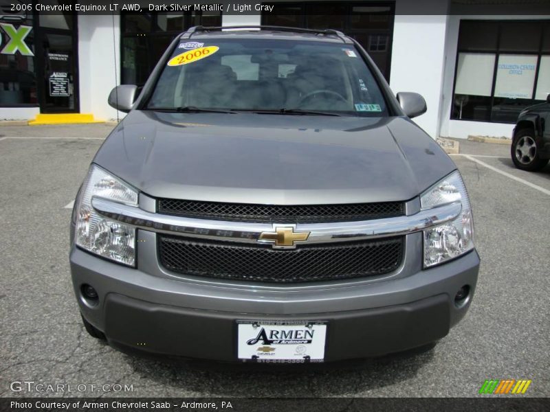 Dark Silver Metallic / Light Gray 2006 Chevrolet Equinox LT AWD