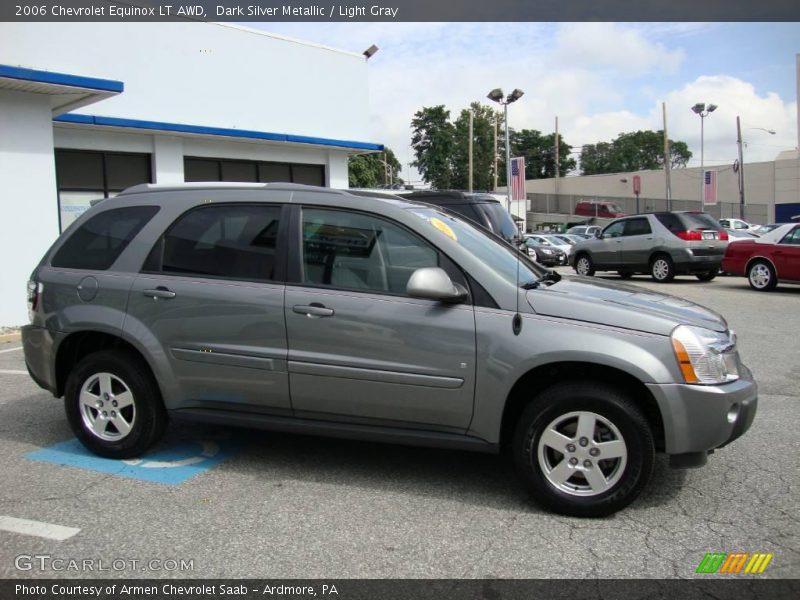 Dark Silver Metallic / Light Gray 2006 Chevrolet Equinox LT AWD