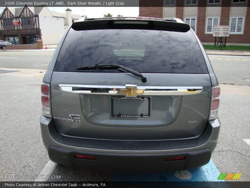 Dark Silver Metallic / Light Gray 2006 Chevrolet Equinox LT AWD