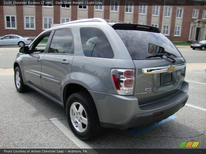 Dark Silver Metallic / Light Gray 2006 Chevrolet Equinox LT AWD
