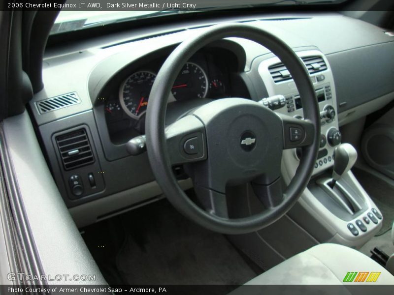 Dark Silver Metallic / Light Gray 2006 Chevrolet Equinox LT AWD