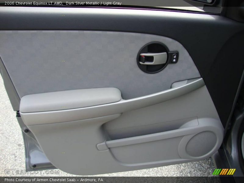Dark Silver Metallic / Light Gray 2006 Chevrolet Equinox LT AWD