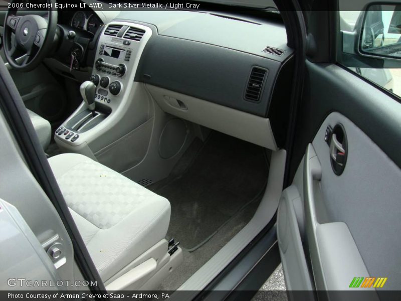 Dark Silver Metallic / Light Gray 2006 Chevrolet Equinox LT AWD