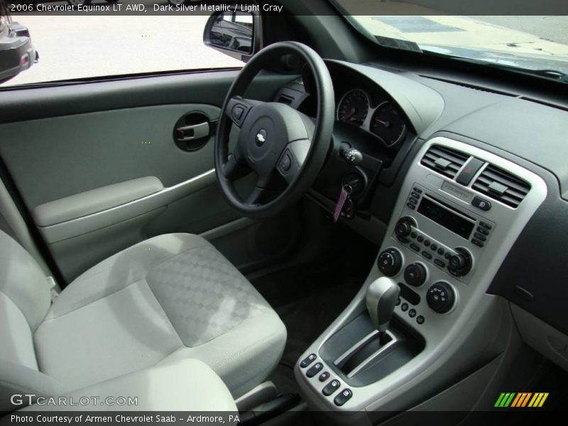 Dark Silver Metallic / Light Gray 2006 Chevrolet Equinox LT AWD