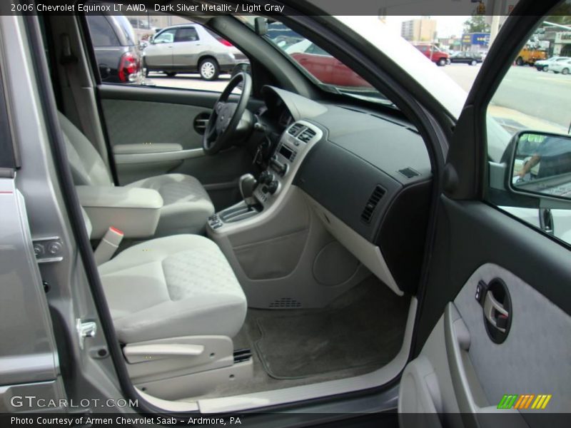 Dark Silver Metallic / Light Gray 2006 Chevrolet Equinox LT AWD