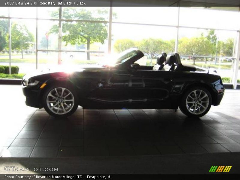 Jet Black / Black 2007 BMW Z4 3.0i Roadster