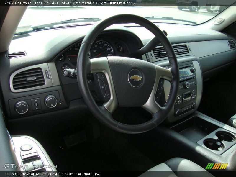 Silver Birch Metallic / Light Titanium/Ebony 2007 Chevrolet Tahoe Z71 4x4