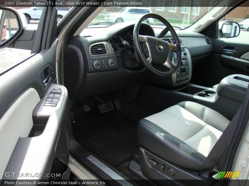 Silver Birch Metallic / Light Titanium/Ebony 2007 Chevrolet Tahoe Z71 4x4
