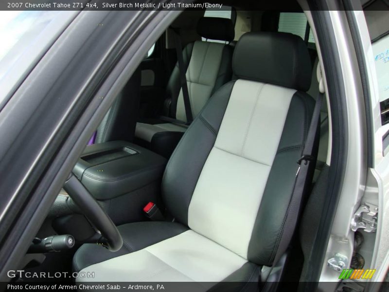 Silver Birch Metallic / Light Titanium/Ebony 2007 Chevrolet Tahoe Z71 4x4