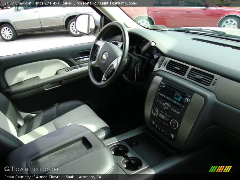 Silver Birch Metallic / Light Titanium/Ebony 2007 Chevrolet Tahoe Z71 4x4