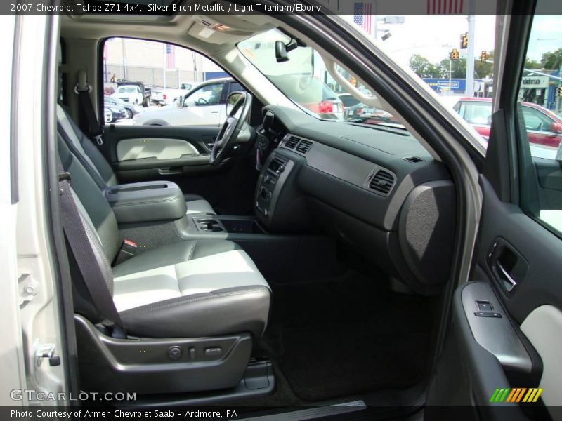Silver Birch Metallic / Light Titanium/Ebony 2007 Chevrolet Tahoe Z71 4x4