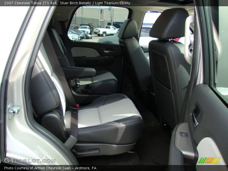 Silver Birch Metallic / Light Titanium/Ebony 2007 Chevrolet Tahoe Z71 4x4