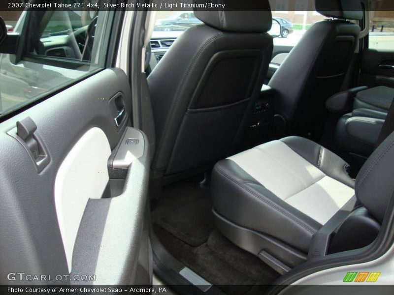 Silver Birch Metallic / Light Titanium/Ebony 2007 Chevrolet Tahoe Z71 4x4