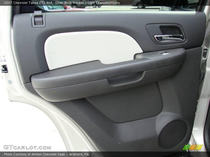 Silver Birch Metallic / Light Titanium/Ebony 2007 Chevrolet Tahoe Z71 4x4