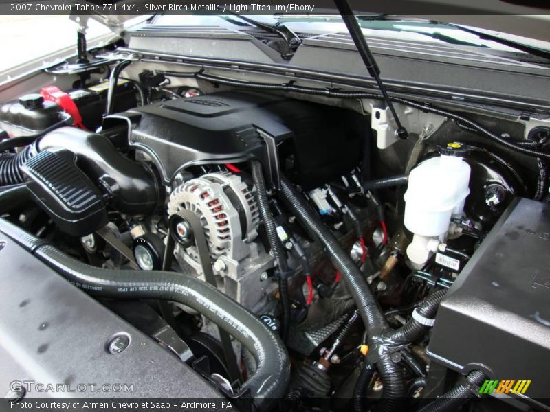 Silver Birch Metallic / Light Titanium/Ebony 2007 Chevrolet Tahoe Z71 4x4