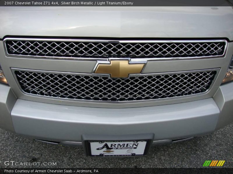 Silver Birch Metallic / Light Titanium/Ebony 2007 Chevrolet Tahoe Z71 4x4